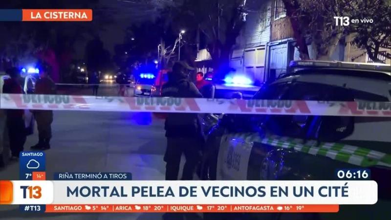 Hombre muere tras ser baleado al interior de cité en La Cisterna: atacantes se dieron a la fuga