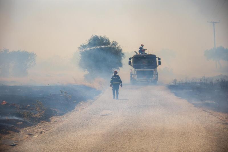 AFP - Incendio en Atenas