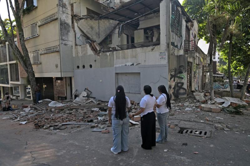 AFP - Terremoto en Colombia