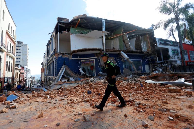 AFP - Terremoto en Colombia