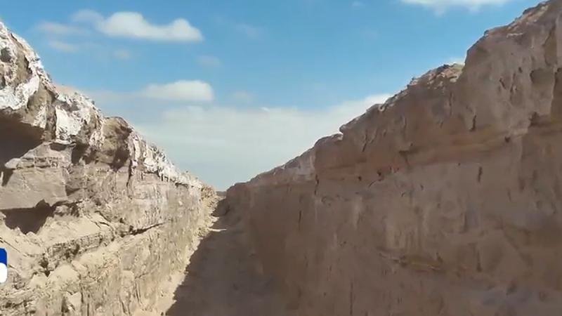 El avance de la zanja en Arica y Parinacota - T13
