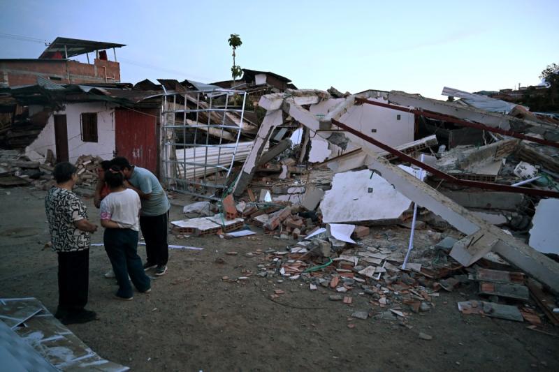 AFP - Terremoto en Colombia