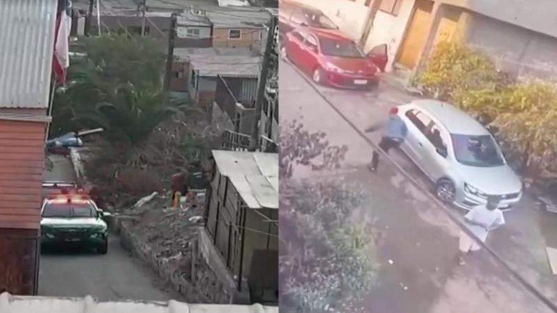 T13 - Carabinero recibe al menos cuatro disparos durante fiscalización en Antofagasta: atacante está prófugo
