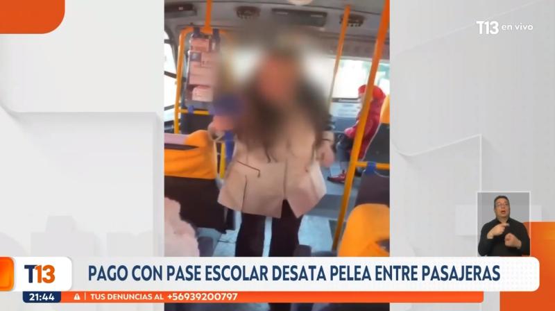 T13 - Altercado en micro de Puerto Montt
