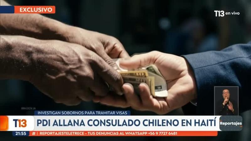 Les cobraban hasta 15 veces más por legalizar documentos: el millonario esquema de coimas en consulado chileno en Haití que indaga la Fiscalía