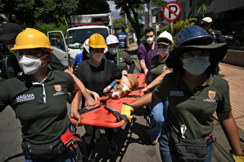AFP - Terremoto en Colombia