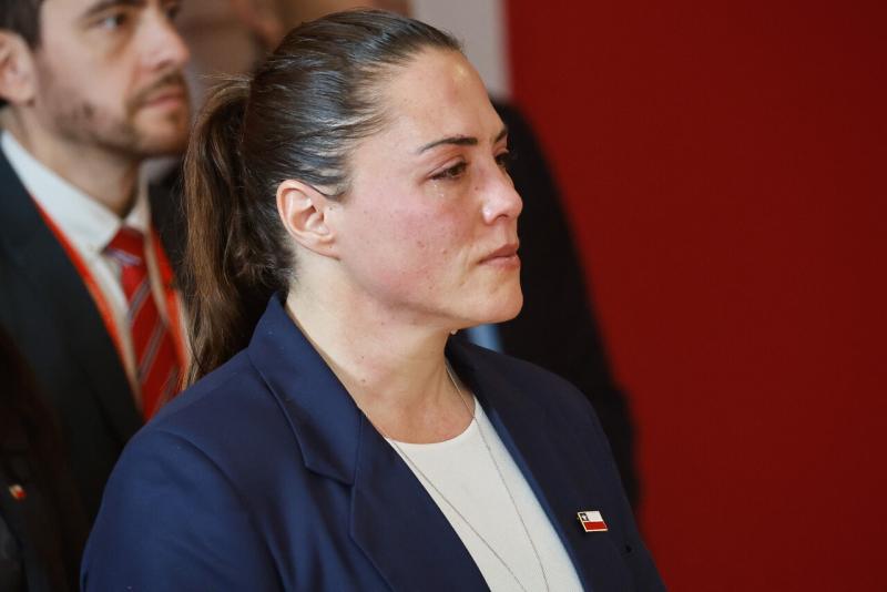 Aton - La emoción de Natalia Duco durante el cambio de gabinete
