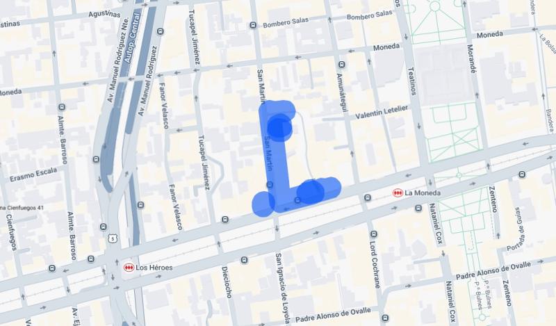 Corte en Santiago desde las 11:00 hasta las 16:00 horas