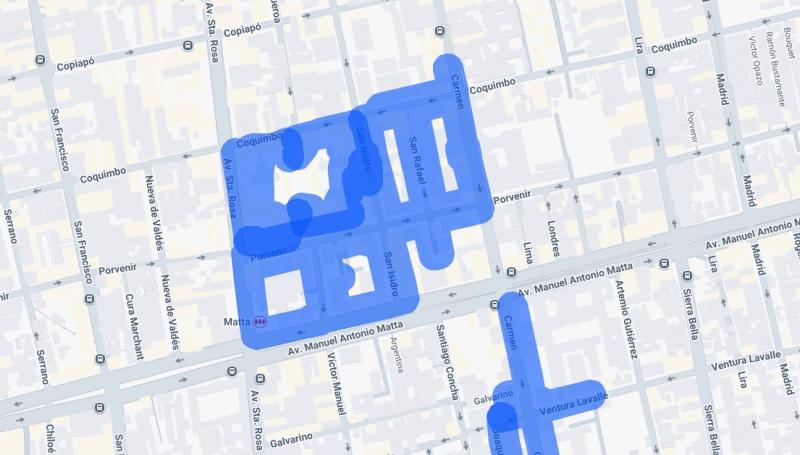 Corte en Santiago desde las 10:00 hasta las 16:00 horas