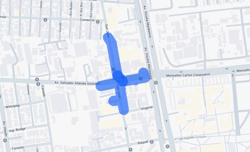 Corte en San Joaquín desde las 10:00 hasta las 17:00 horas