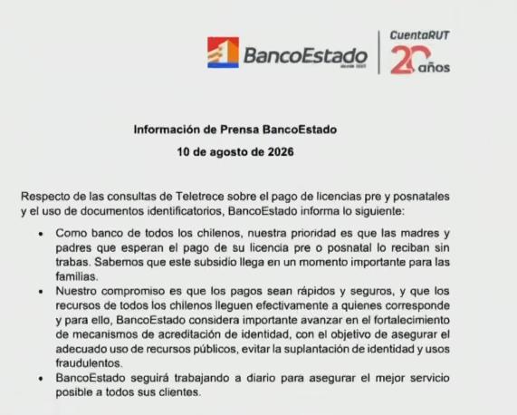 CMF, BancoEstado y COMPIN entregan sus versiones por casos de licencias maternales impagas a madres extranjeras