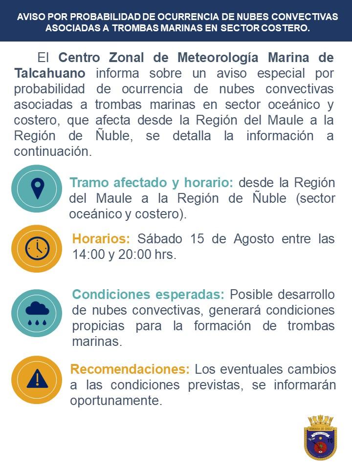 Aviso especial de la Armada