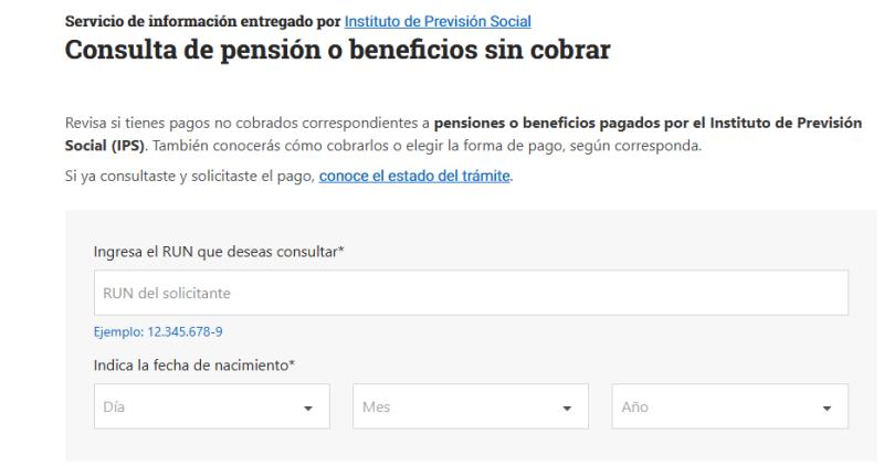 Revisa con tu RUT si tienes beneficios pendientes