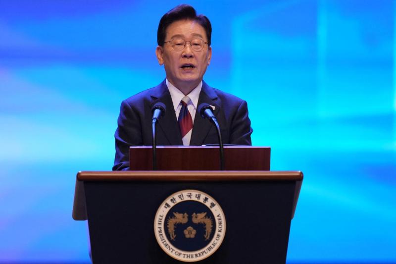 Lee Jae Myung, presidente de Corea del Sur (AFP)