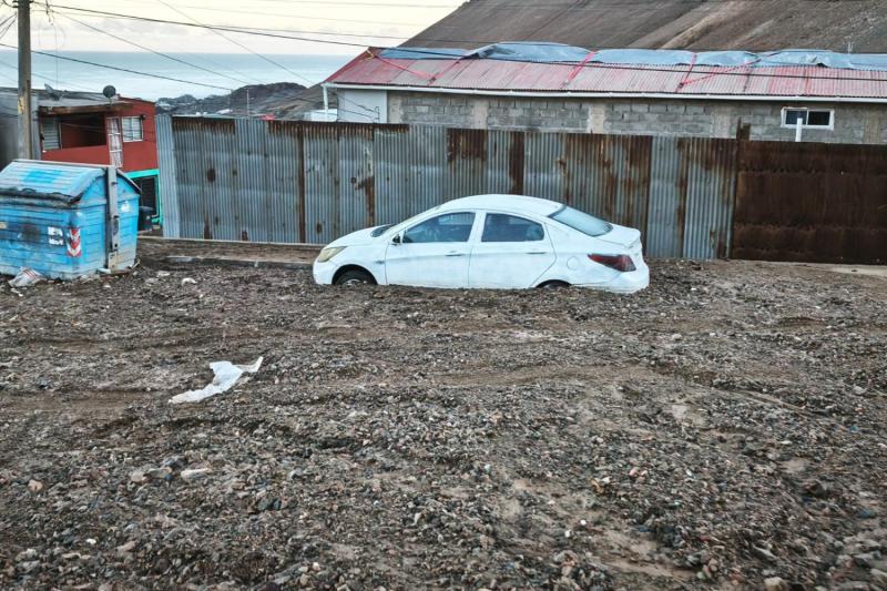 Agencia Uno - Tocopilla después del sistema frontal