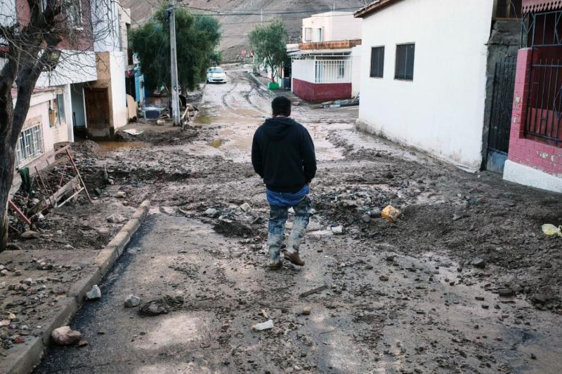 Agencia Uno - Tocopilla después del sistema frontal