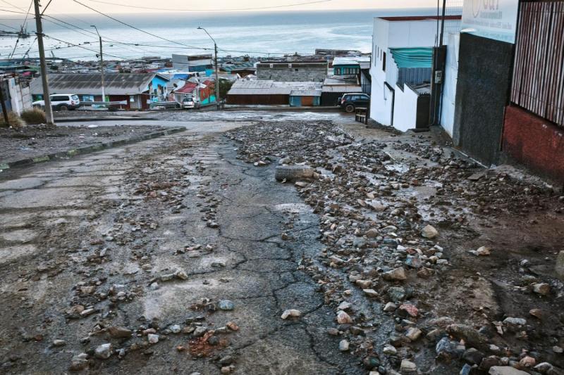 Agencia Uno - Tocopilla después del sistema frontal