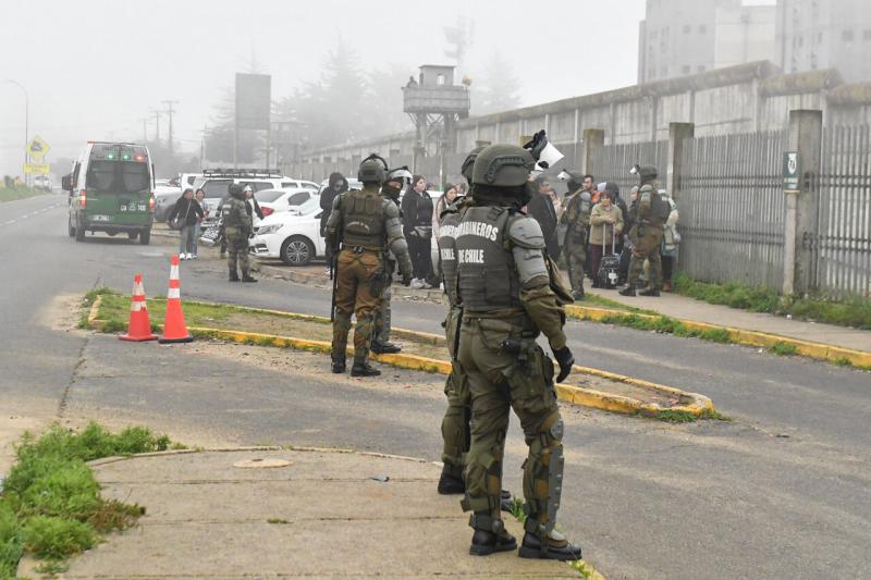 Agencia Uno - Traslado de nuevos reos a cárcel de Talca