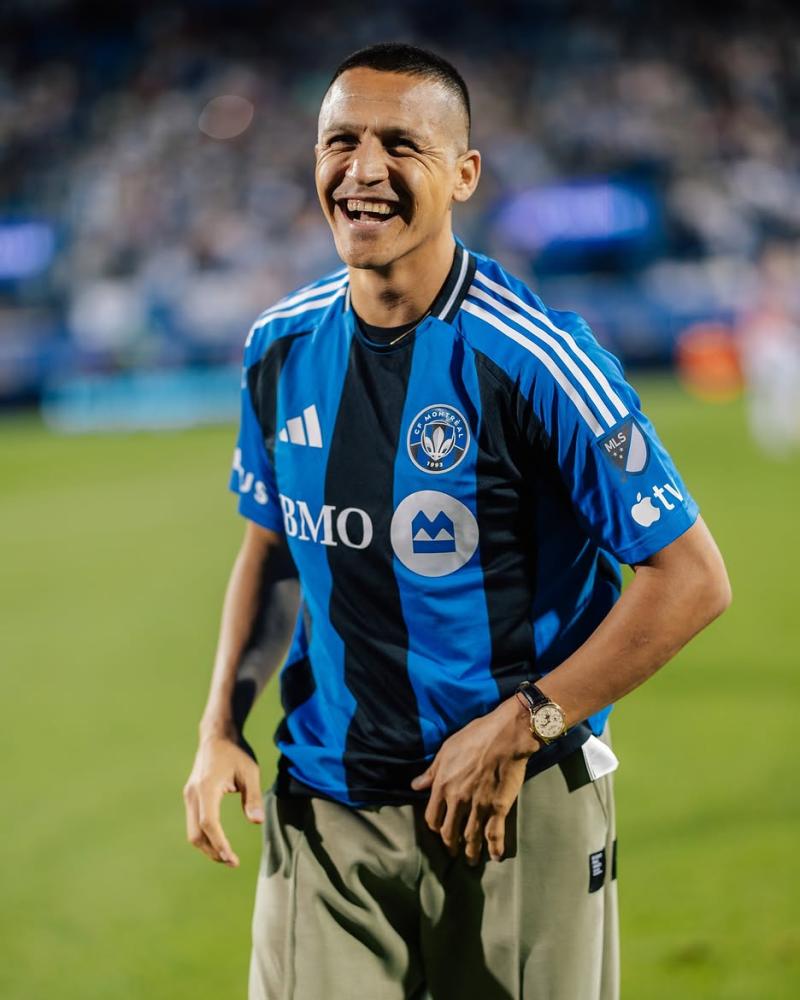 Alexis Sánchez - Instagram: @cfmontreal