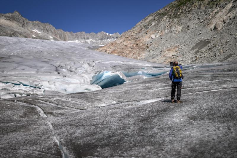 Cuerpos de alpinistas fueron encontrados en los Alpes suizos tras 34 años - AFP