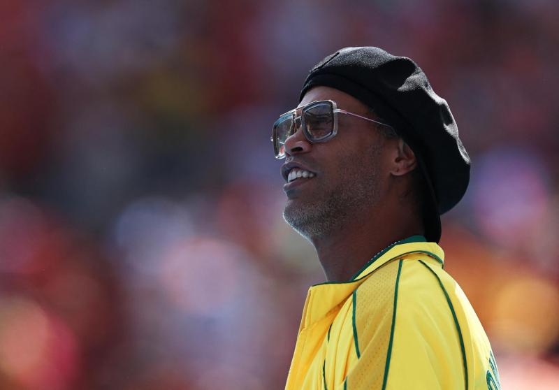 Ronaldinho en la actualidad - AFP