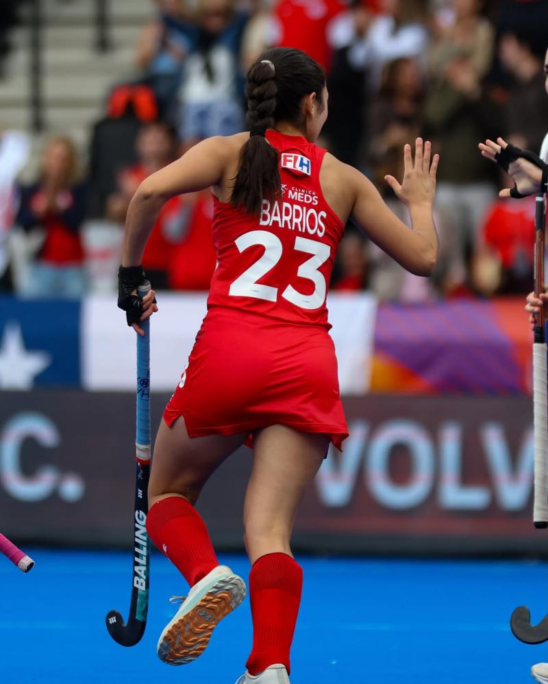 Chile se mide ante Inglaterra por Mundial de Hockey Cesped - Instagram: @diablashockey
