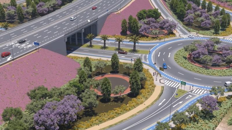 Maqueta Virtual Conexión Vial Ruta 78 - 68