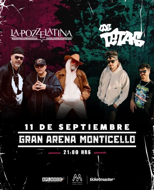 ¡Atención fanáticos del funk!: La Pozze Latina y Los Tetas se reúnen en concierto