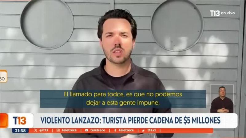 “Estaba con el brazo herido, no me pude defender”: habla turista brasileño víctima de violento robo en Valparaíso