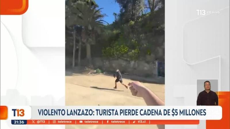 “Estaba con el brazo herido, no me pude defender”: habla turista brasileño víctima de violento robo en Valparaíso