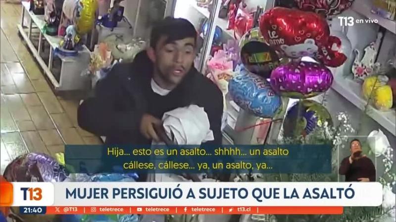 “¿Por qué necesitas plata?”: El diálogo entre comerciante y sujeto que la asaltó en florería de Lota