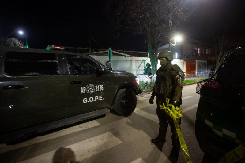 Agencia Uno - Crimen de carabinero en Renca