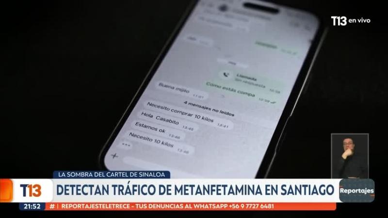 “Operaba desde el extranjero y amenazó a un agente encubierto: quién es ‘Casabito’, el hombre tras negocio de metanfetamina en Chile