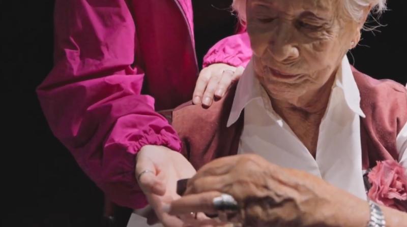 A los 98 años Delfina Guzmán se despide de los escenarios con cortometraje dirigido por uno de sus hijos - Captura Teaser Youtube