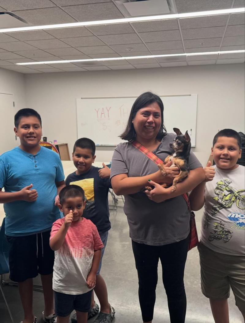 Mujer se reencontró con su perrita desaparecida hace 12 años: "Simplemente rompí a llorar" - Instagram Evanston Animal Shelter