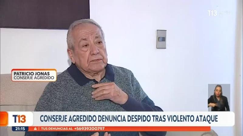 “Me empezó a ahorcar, prácticamente no tenía respiración”: El relato de conserje golpeado por ladrón y que denuncia posterior despido