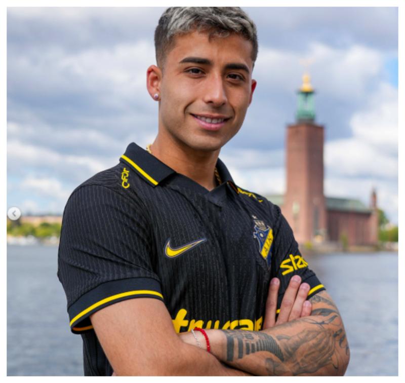 Lucas Assadi en Suecia - Instagram: @aik