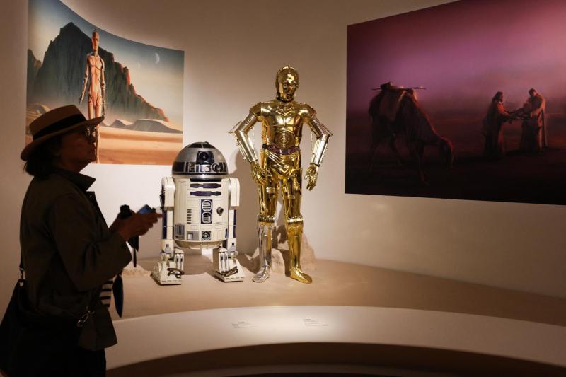 AFP - FOTOS | El flamante museo del "arte del pueblo" que inauguró George Lucas, creador de Star Wars