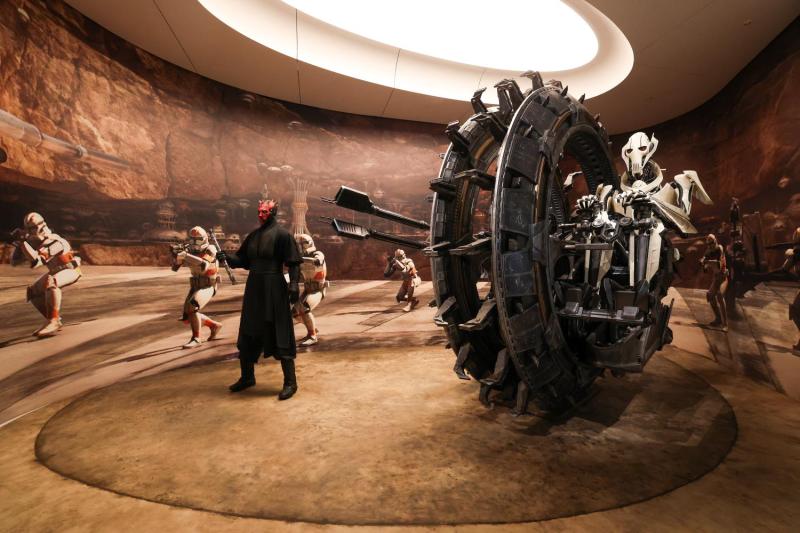 AFP - FOTOS | El flamante museo del "arte del pueblo" que inauguró George Lucas, creador de Star Wars