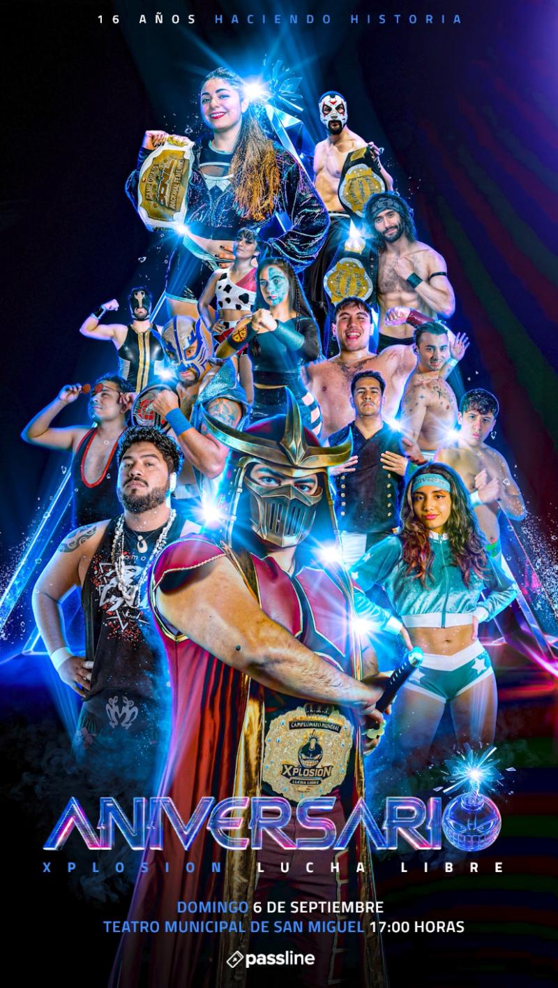 Xplosion Lucha Libre celebra 16 años de historia: Revisa los detalles del evento