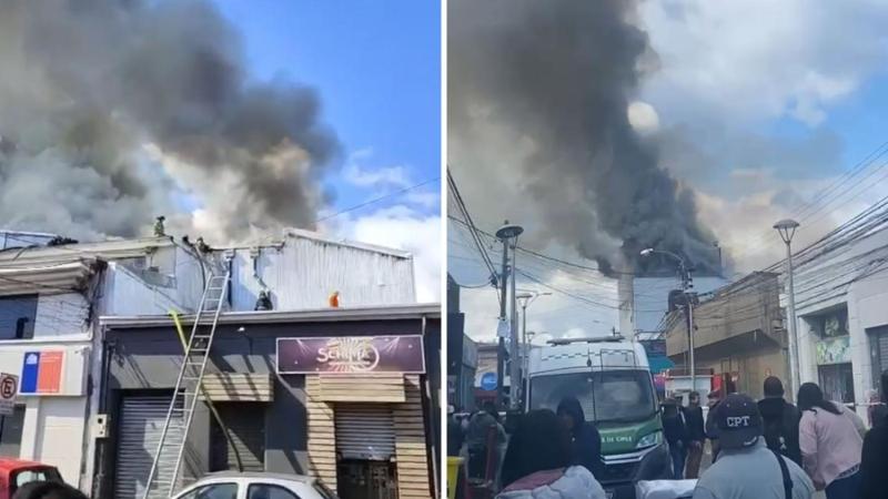 T13 - Incendio en Coronel