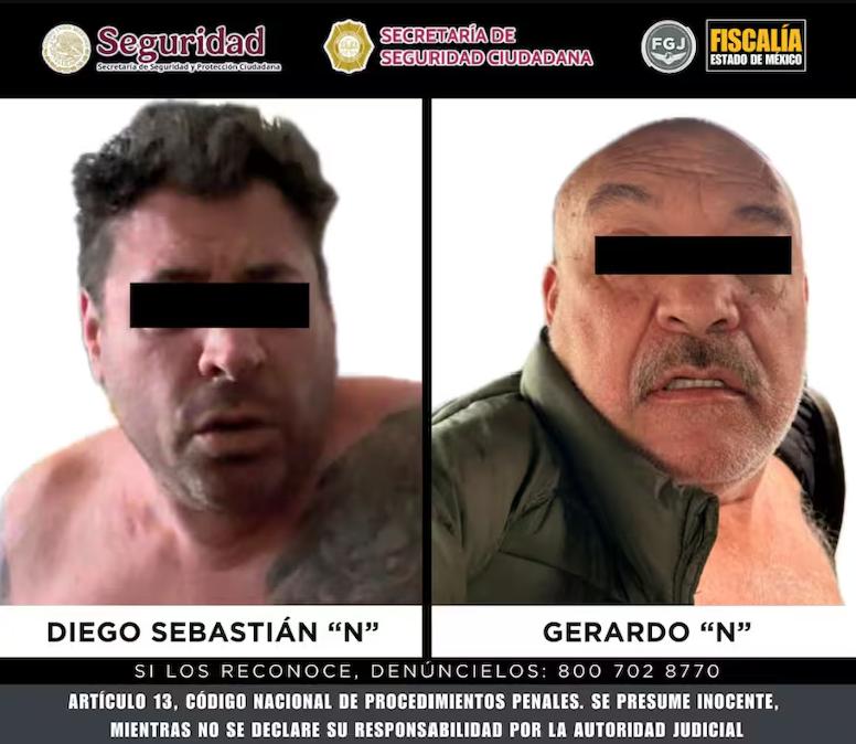 Fiscalía de México - Diego Sebastián Rosen / Gerardo 'N'