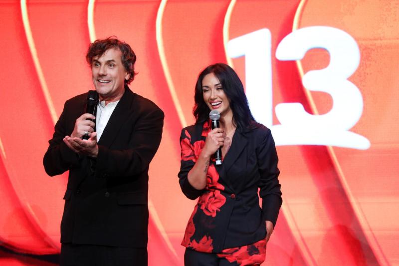 Canal 13 - Sergio Lagos y Pamela Díaz