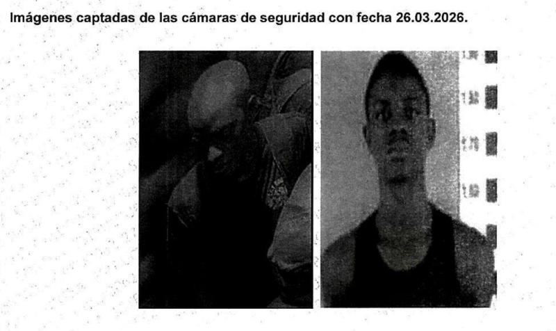 Estas imágenes, expuestas en el expediente de extradición, corresponden a cámaras de seguridad que advirtieron la presencia de Cristián Amu en Chile, durante marzo de 2026.