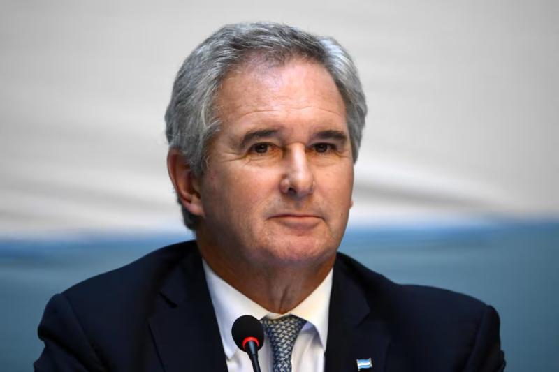Canciller argentino explica sus dichos sobre la condición “bicontinental y bioceánica” de su país - AFP