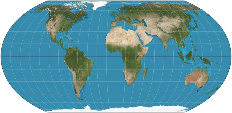 La ONU respalda un nuevo mapa del mundo más fiel al tamaño real de los territorios y muy diferente al que conocemos - Equal Earth