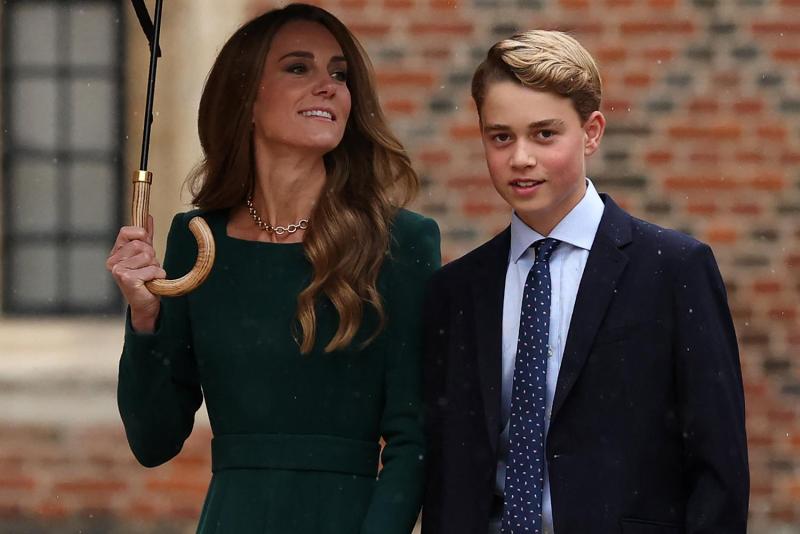 Príncipe George ingresa a Eton College - AFP