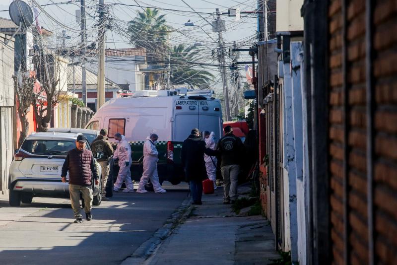 Agencia Uno / Instagram - Pericias en la casa de sospechoso de crimen