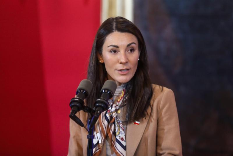 Agencia Uno - Ministra de Educación, María Paz Arzola