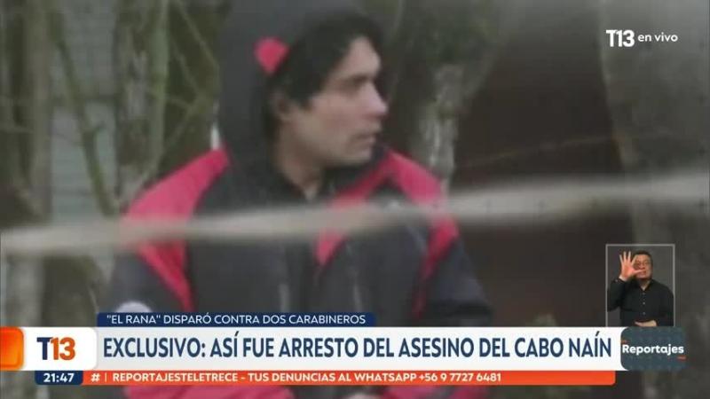 La imagen clave que permitió la identificación de “El Rana”, el asesino del cabo Naín